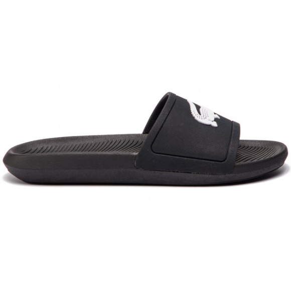 lacoste slippers zwart
