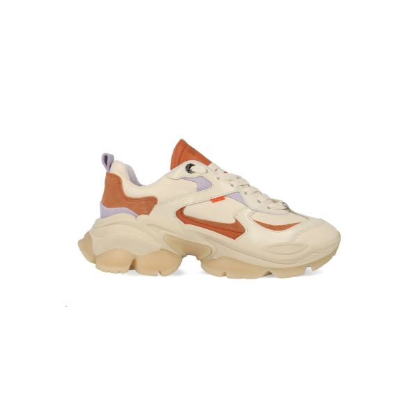Bronx Sneakers Linn y 66461B AO Wit Oranje Paars