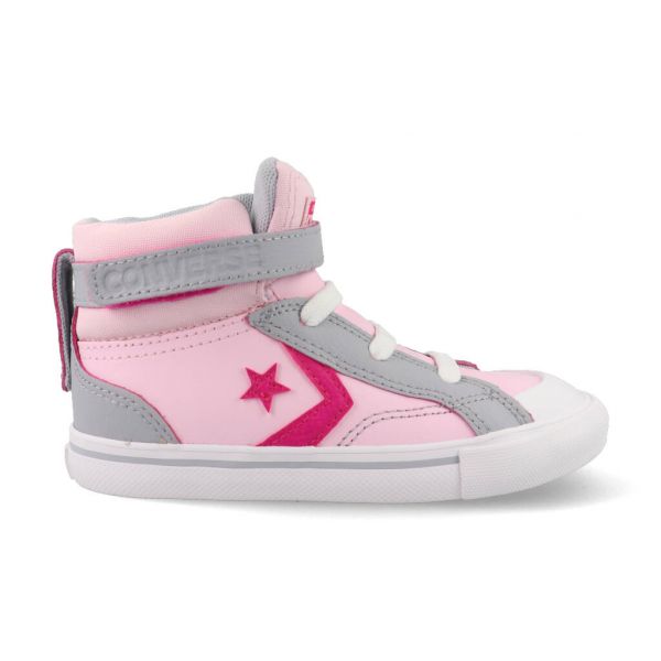 Converse All Stars Pro Blaze Strap Hoog 766052C Roze / Grijs / Wit