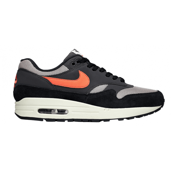 Nike Air Max 1 Oil Grey Wild Mango AH8145-004 Zwart Grijs Oranje