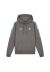 Malelions Sport Transfer Hoodie MS1-AW23-15-205 Grijs / Mint Groen