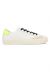 SUN68 Street Leather Z34140_0163 Wit / Geel