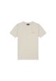 Malelions Junior Split T-Shirt Beige / Oranje