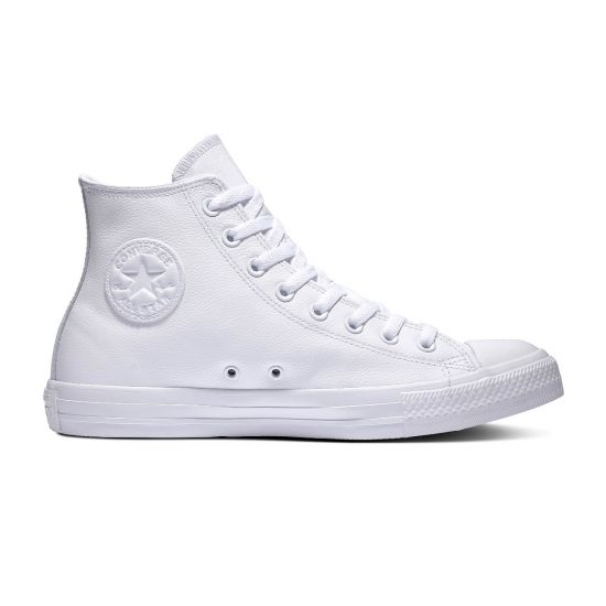 Converse All Stars Leather Hoog 1T406 Wit